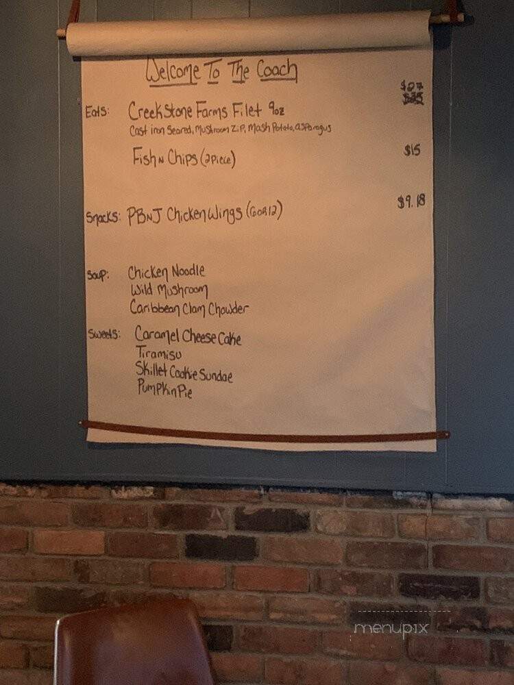 Coachman Lounge & Pizzeria - Madison Heights, MI menu_pic