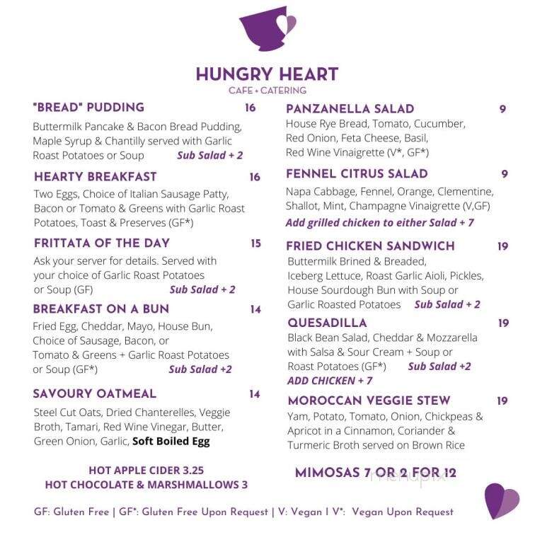 Hungry Heart Cafe - Saint John's, NL