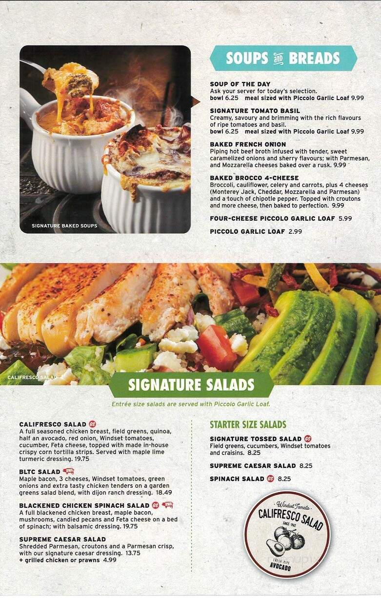 Ricky's - Nanaimo, BC menu_pic