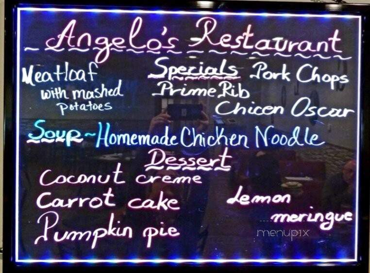 Angelos Restaurant & Pizza - Spring Valley, IL menu_pic