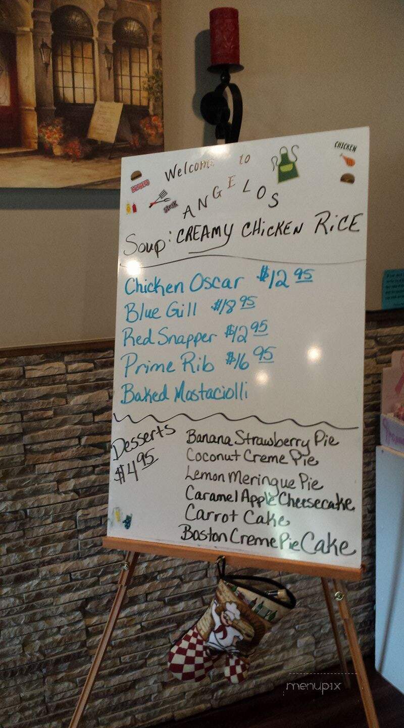 Angelos Restaurant & Pizza - Spring Valley, IL menu_pic