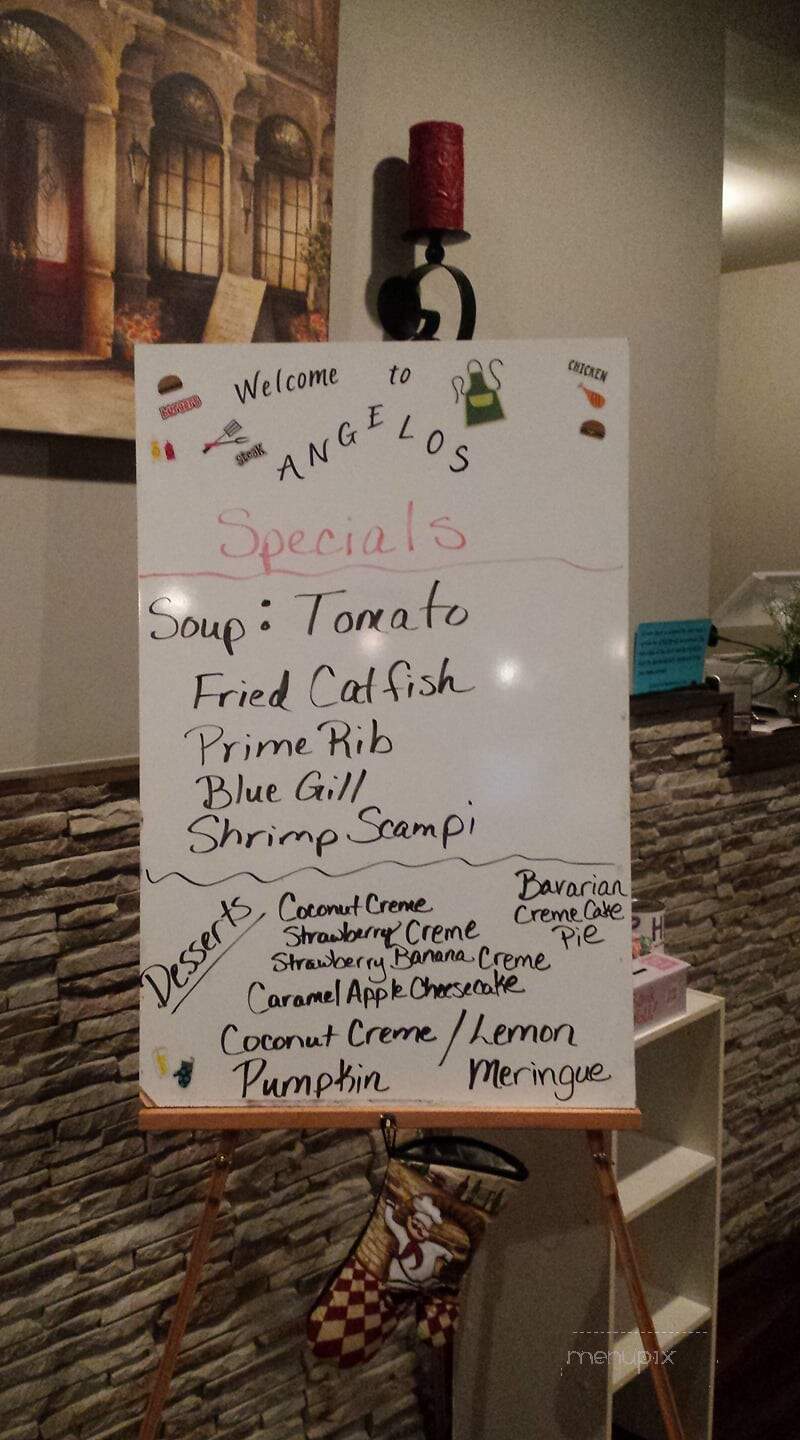 Angelos Restaurant & Pizza - Spring Valley, IL menu_pic