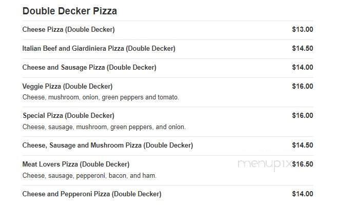 The Other Place Pizza At The Light House - Winthrop Harbor, IL menu_pic