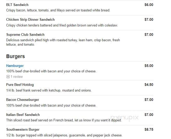 The Other Place Pizza At The Light House - Winthrop Harbor, IL menu_pic