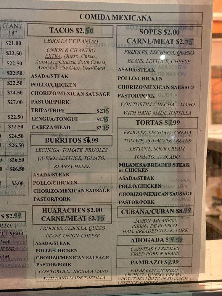 Azteca Pizza & Tequeria - Round Lake Beach, IL menu_pic