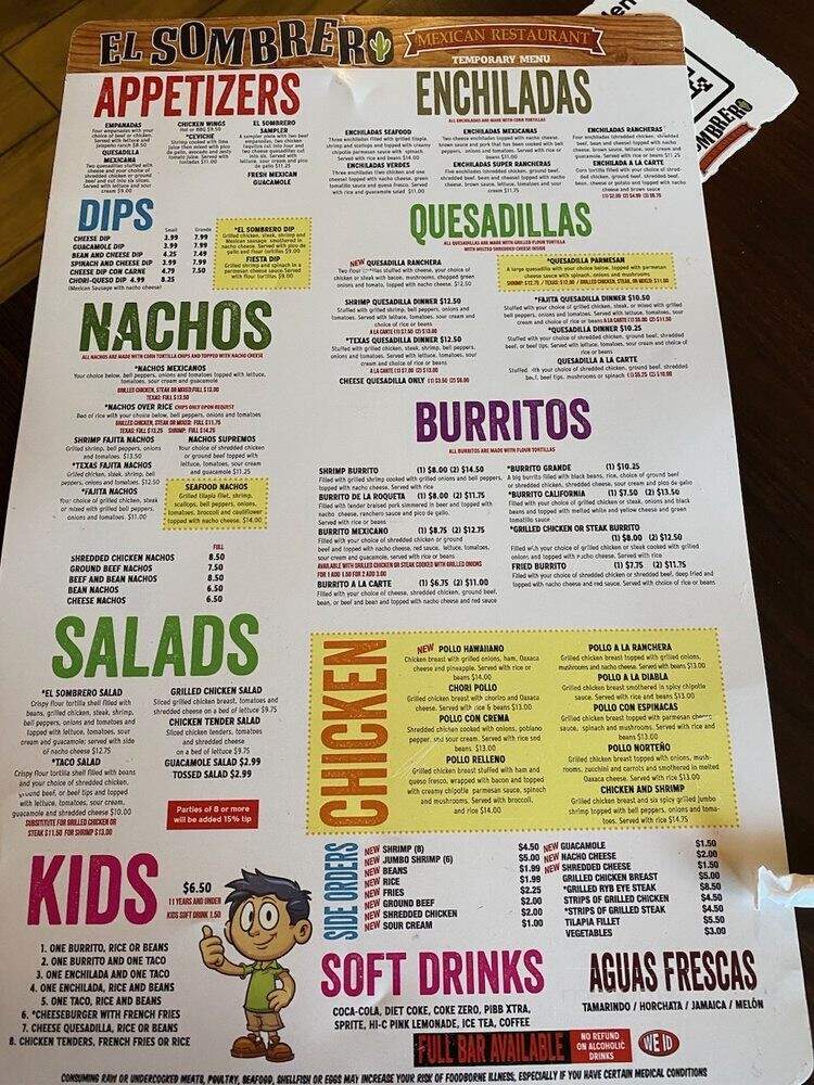 El Sombrero Restaurant - Statesboro, GA