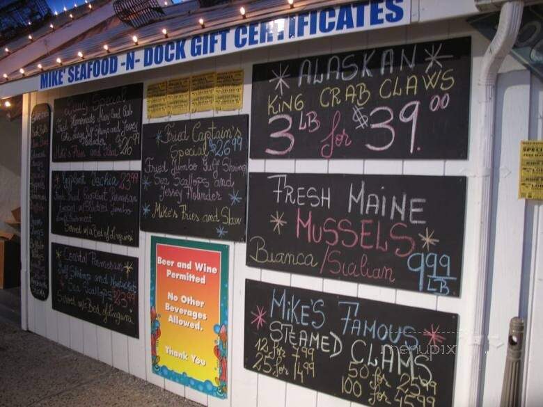 Mikes Fish & Seafood Market - Sea Isle City, NJ menu_pic