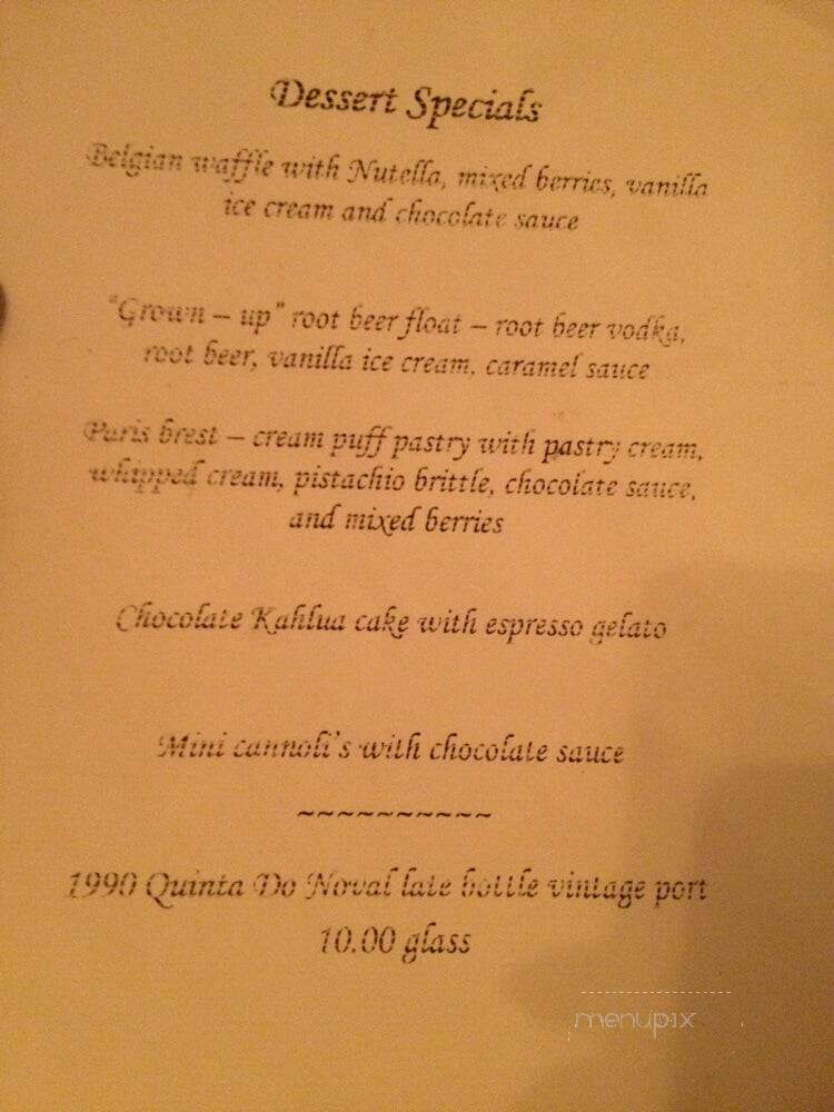 Catherine's - Goshen, NY menu_pic