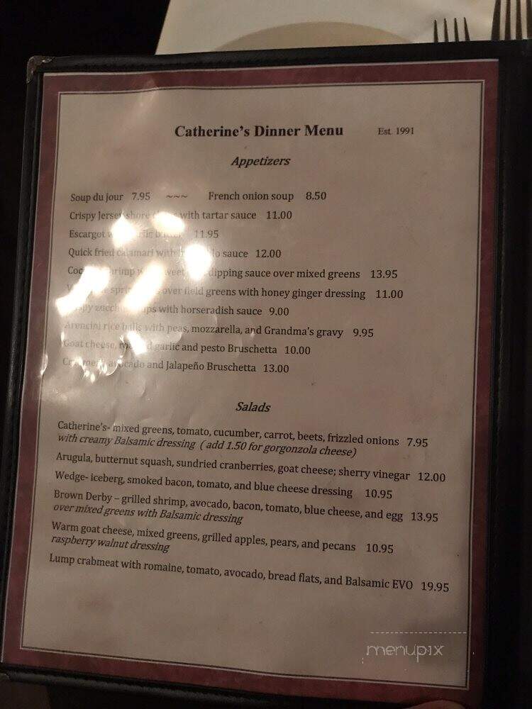 Catherine's - Goshen, NY menu_pic