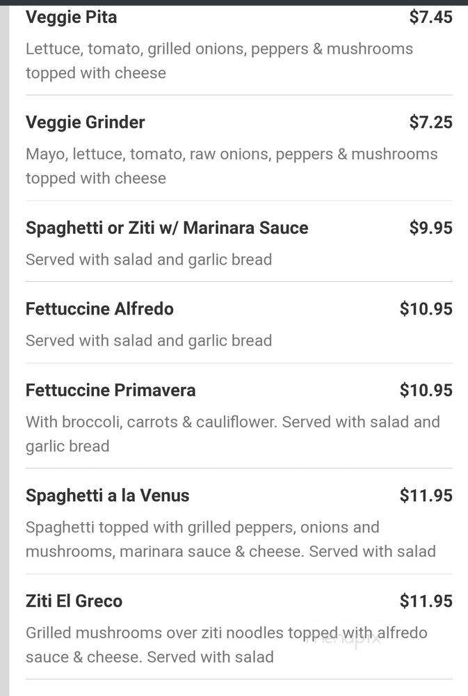 Gregory's On Main Street - Rutherfordton, NC menu_pic