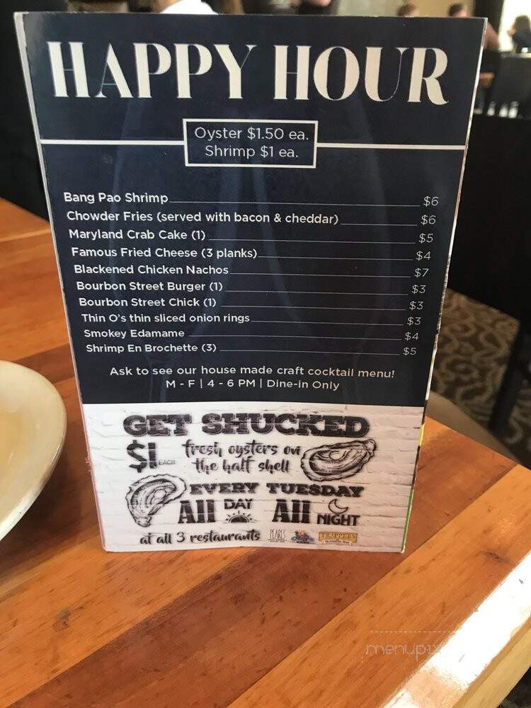 Pearl's Restaurant - Oklahoma City, OK menu_pic