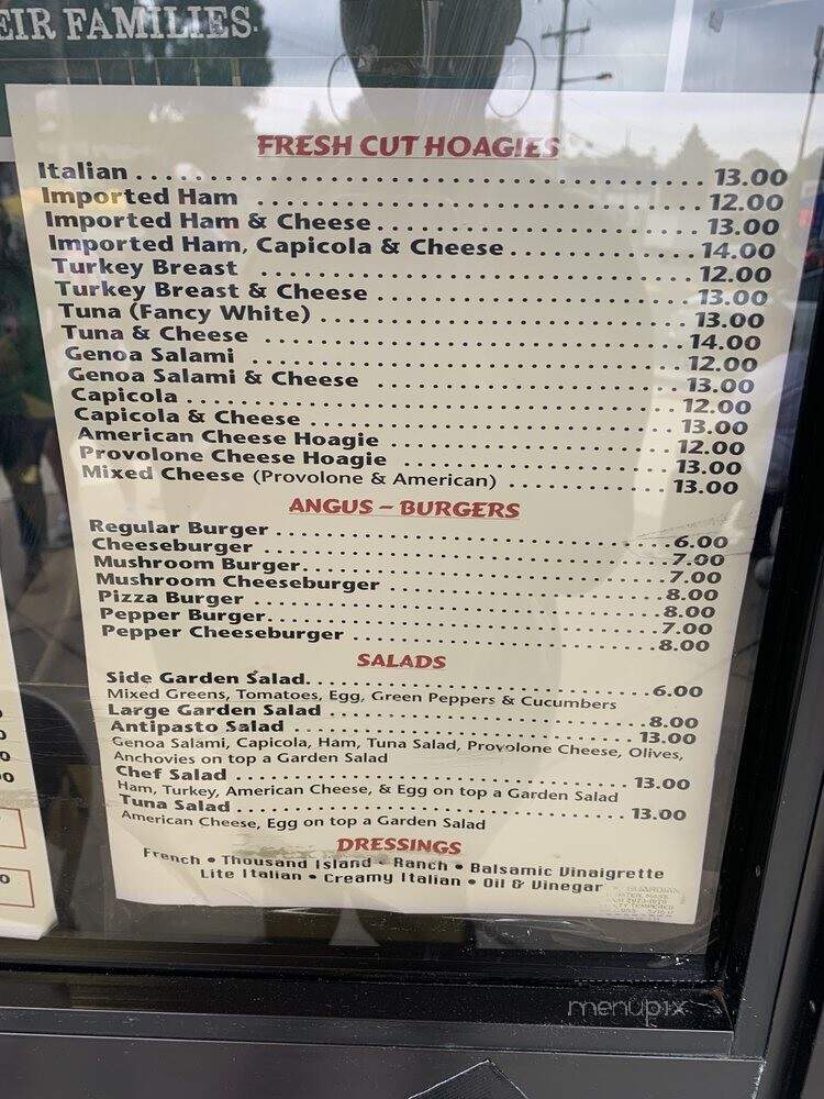 Dalessandro's Steaks - Philadelphia, PA menu_pic