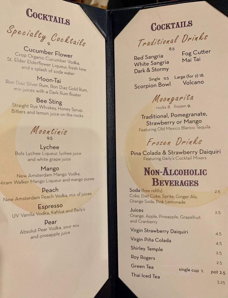 Seven Moons - North Kingstown, RI menu_pic