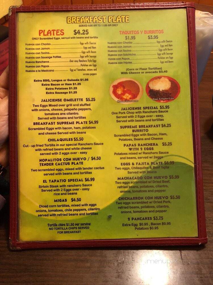 Taqueria El Jaliciense - Texas City, TX menu_pic