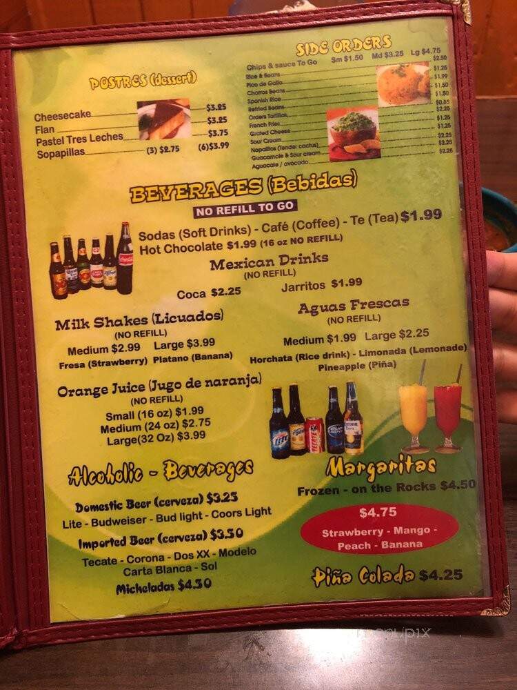 Taqueria El Jaliciense - Texas City, TX menu_pic