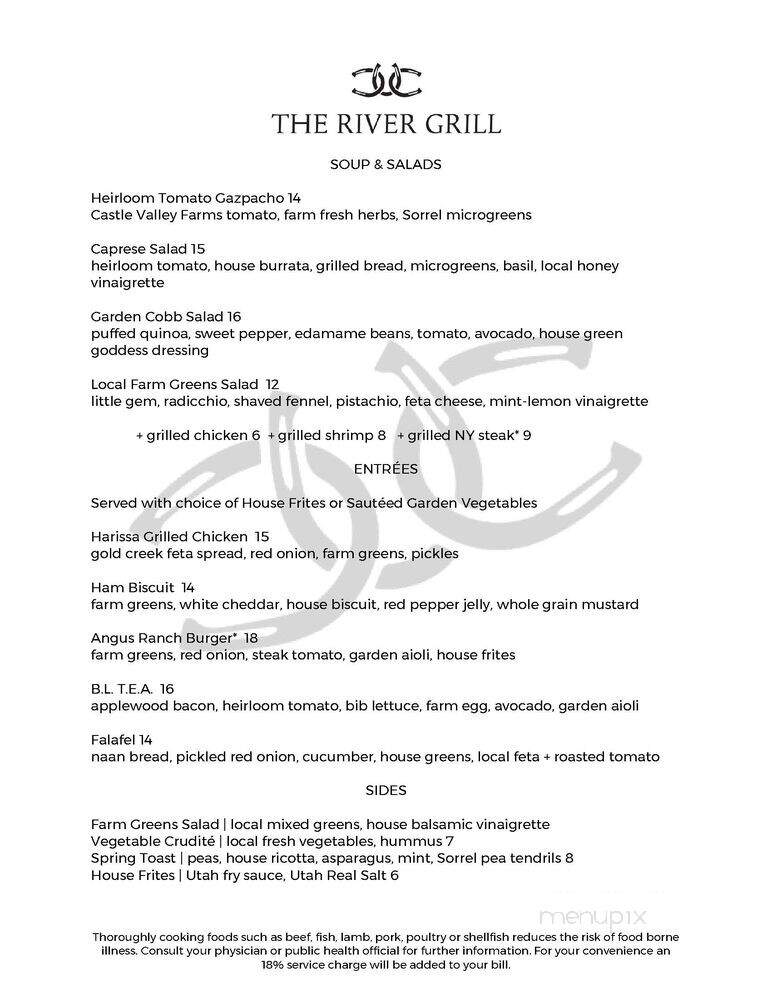 River Grill Restaurant - Moab, UT
