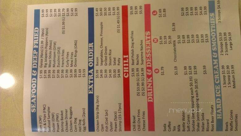 Burger Mill - Marysville, WA menu_pic