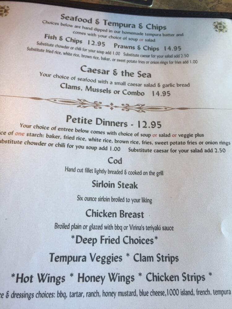 Freeland Cafe - Freeland, WA menu_pic