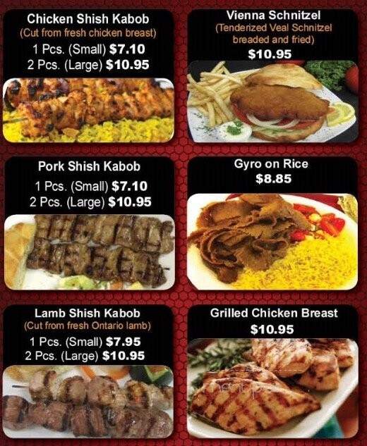 Premier BBQ House - Hamilton, ON menu_pic