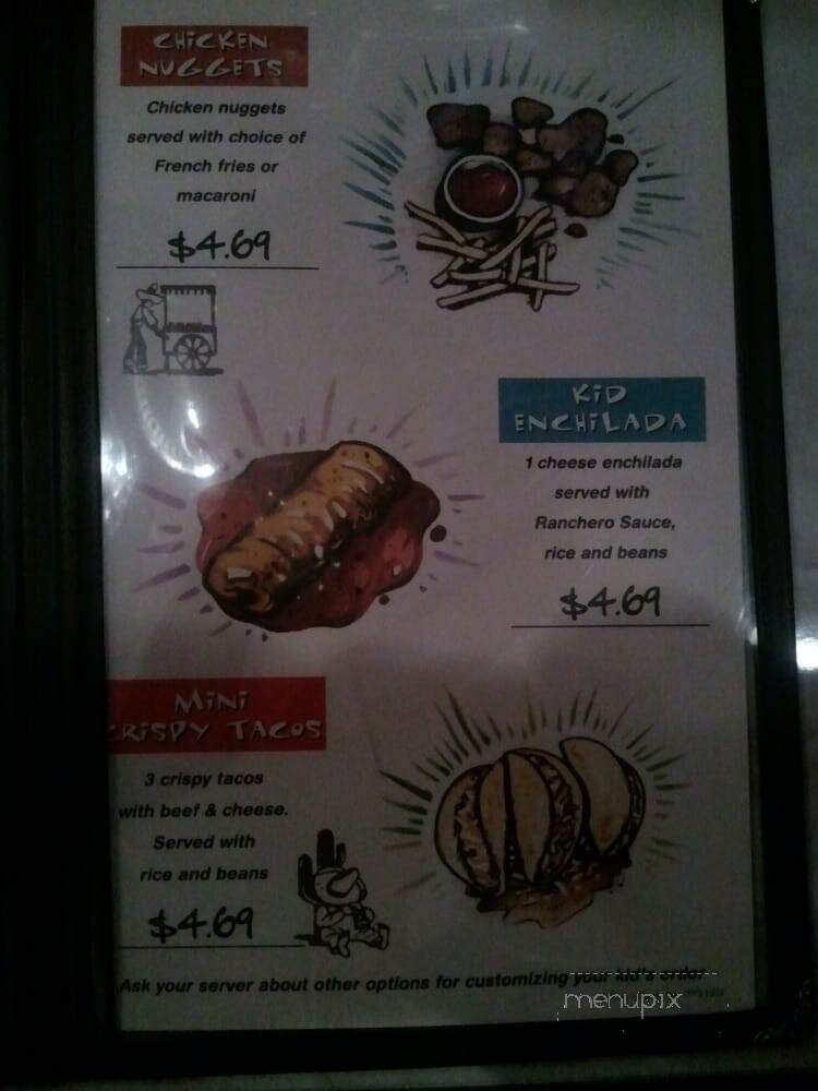 Chuy's - Rogers, AR menu_pic