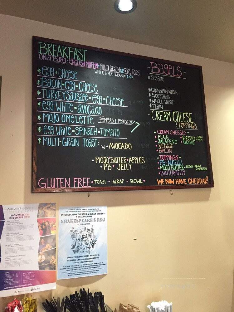 Mojo 516 - Easton, PA menu_pic