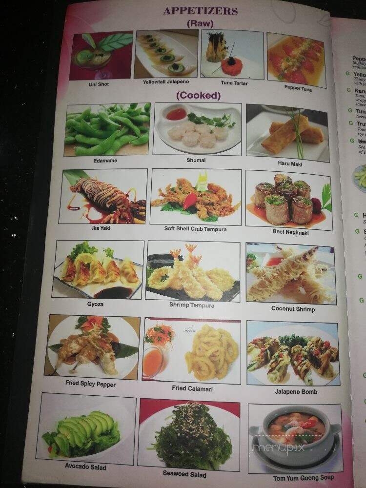 Sapporo - Rock Springs, WY menu_pic