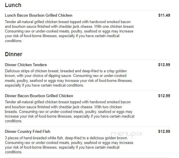 Valley Dairy Restaurant - Mount Pleasant, PA menu_pic