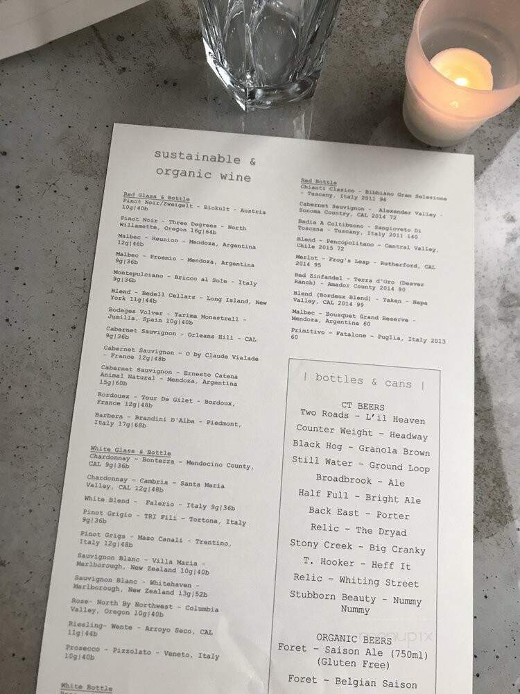 Flora - West Hartford, CT menu_pic