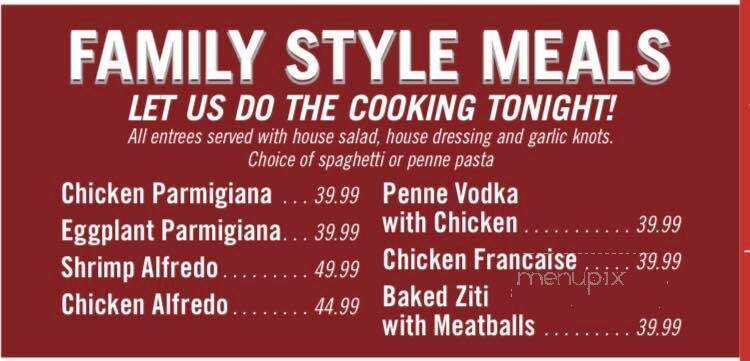 Roman's Pizza House - Absecon, NJ menu_pic