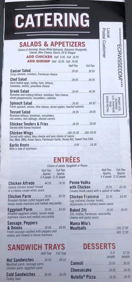 Roman's Pizza House - Absecon, NJ menu_pic