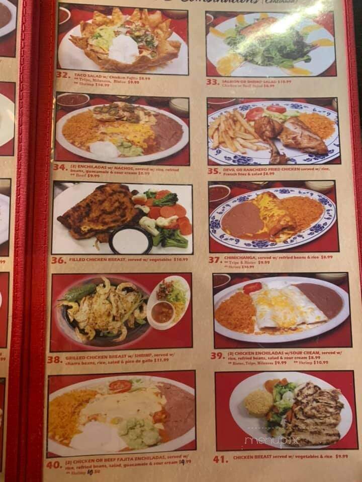 El Tejas Mexican Restaurant Bar &Grill - Haltom City, TX menu_pic