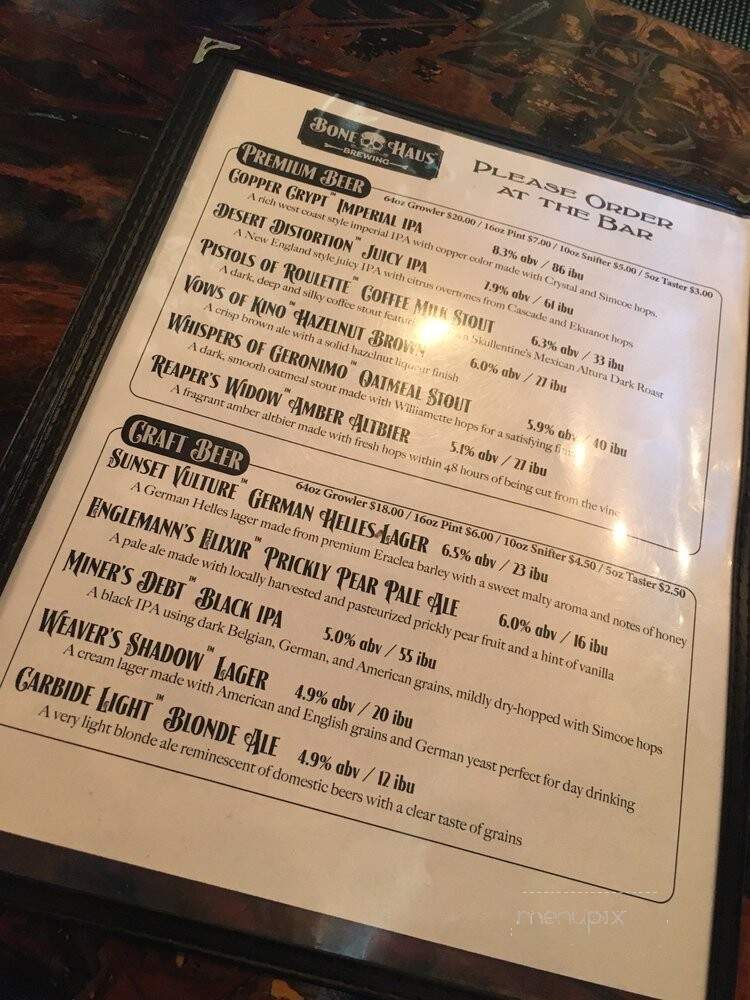 Bone Haus Brewery - Fountain Hills, AZ