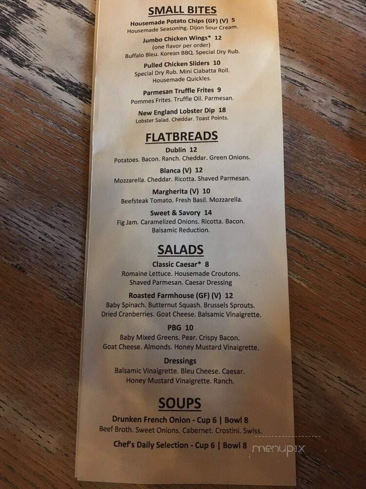 Union Straw - Foxborough, MA menu_pic