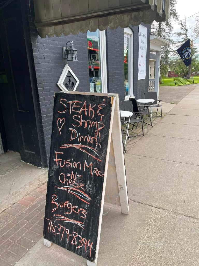 Fusion On Main - Allegany, NY menu_pic