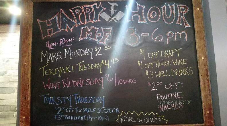 Fusion On Main - Allegany, NY menu_pic