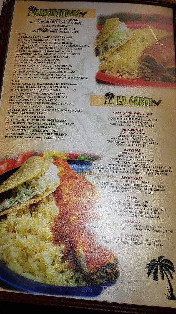 El Loro Mexican restaurant - Clear Lake, IA menu_pic