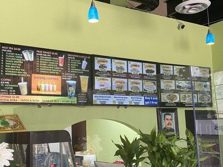Khang Vietnamese Sandwich Cafe - Houston, TX menu_pic