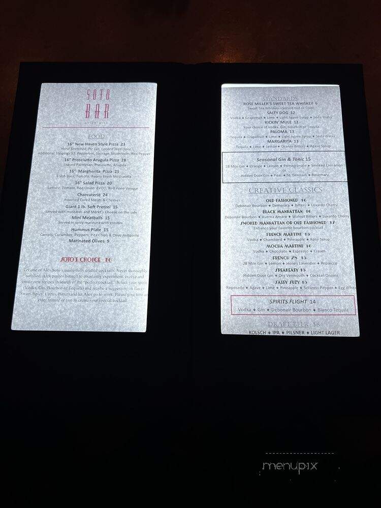 28 Mile Vodka - Highwood, IL menu_pic