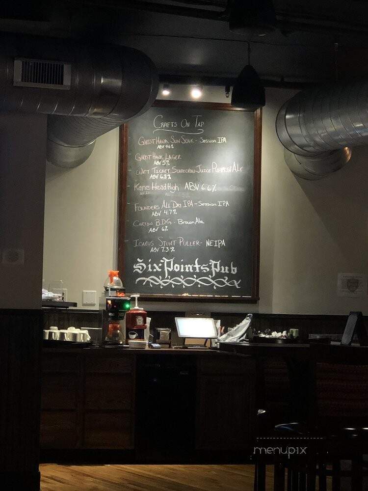 Six Points Pub - Bloomfield, NJ menu_pic