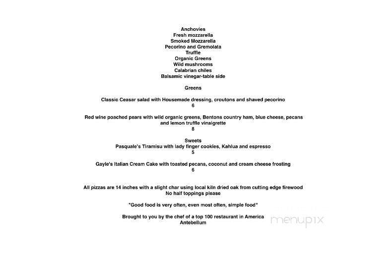 Peyton's Pie Company - Flowery Branch, GA menu_pic