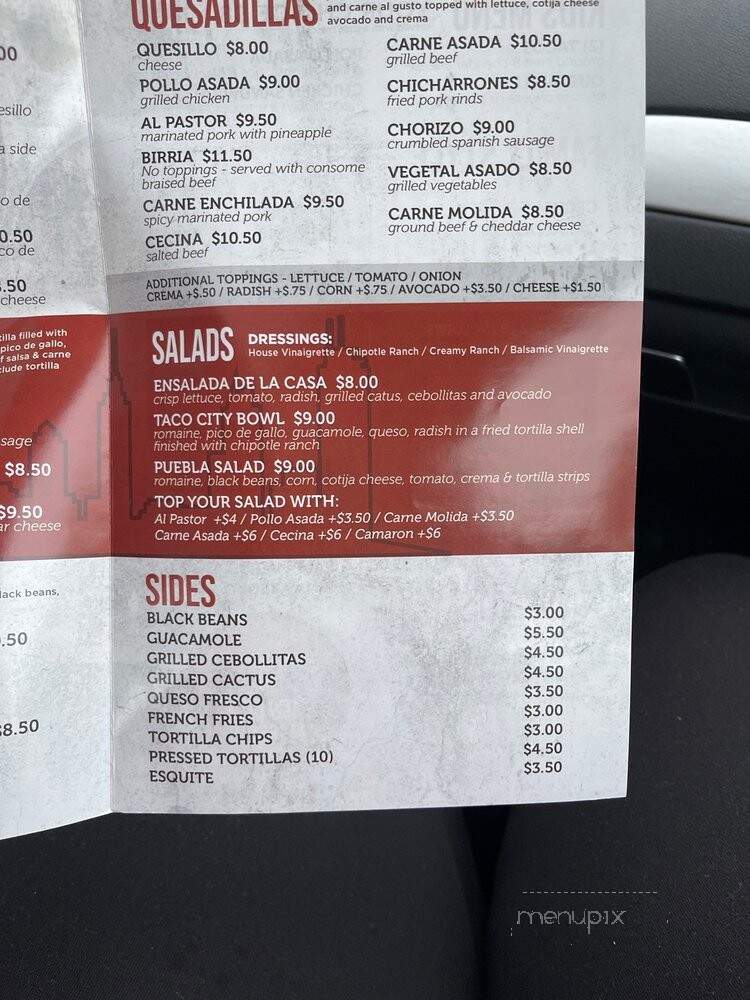Taco City Taqueria - Little Egg Harbor Township, NJ menu_pic