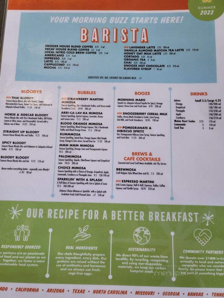 Snooze, an A.M. Eatery - Laguna Niguel, CA menu_pic