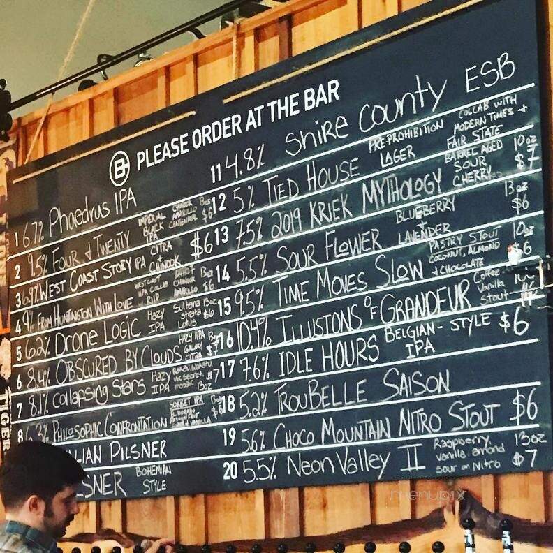 Mad Pursuit Brewing Company - Hollister, CA menu_pic