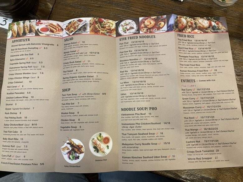 Spring Thai Fusion & Bar - Rego Park, NY menu_pic