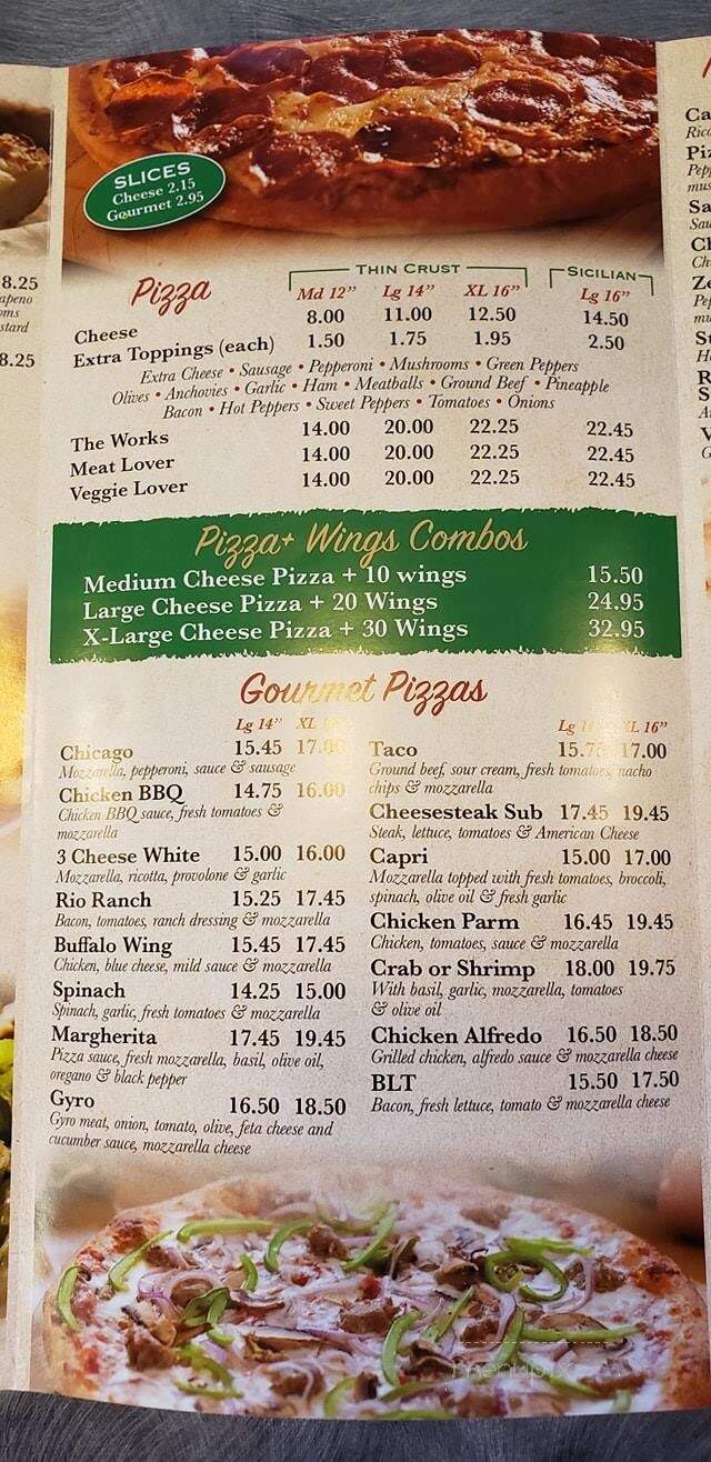 Ridgely Pizza and Pasta - Ridgely, MD