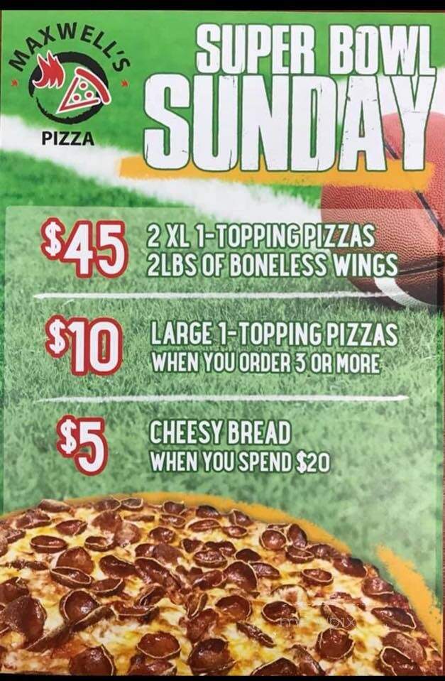 Maxwell's Pizza - McConnelsville, OH menu_pic