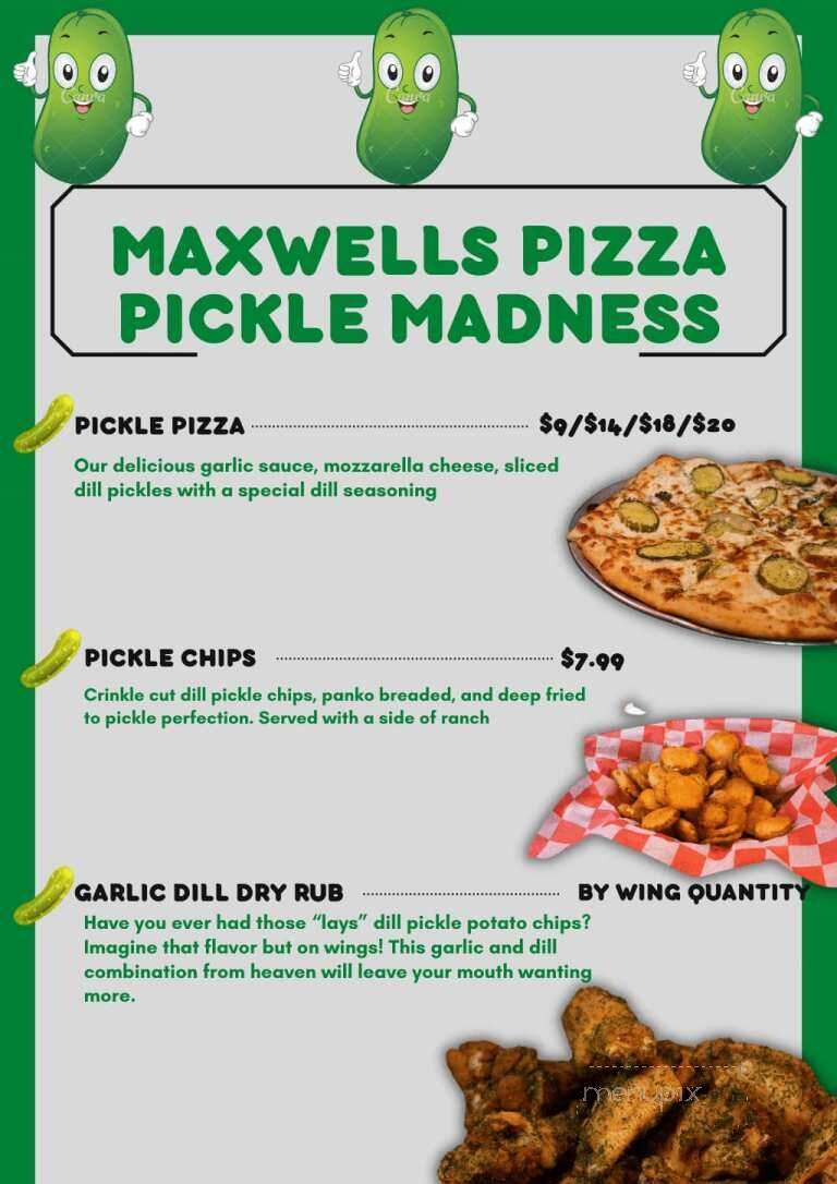 Maxwell's Pizza - McConnelsville, OH menu_pic