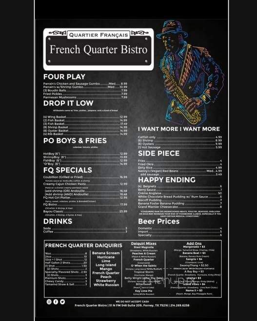 French Quarter Bistro - Forney, TX