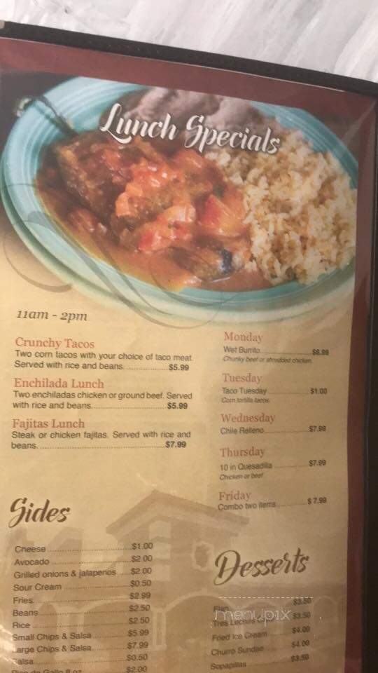 Los Arcos Mexican Restaurant - Allen Park, MI menu_pic