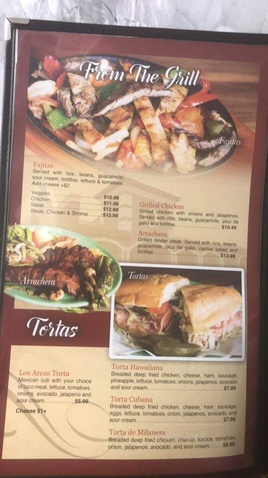 Los Arcos Mexican Restaurant - Allen Park, MI menu_pic